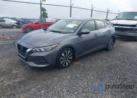 2021 Nissan Sentra Sv Xtronic Cvt z USA, uszkodzony, nr VIN 3N1AB8CVXMY330750
